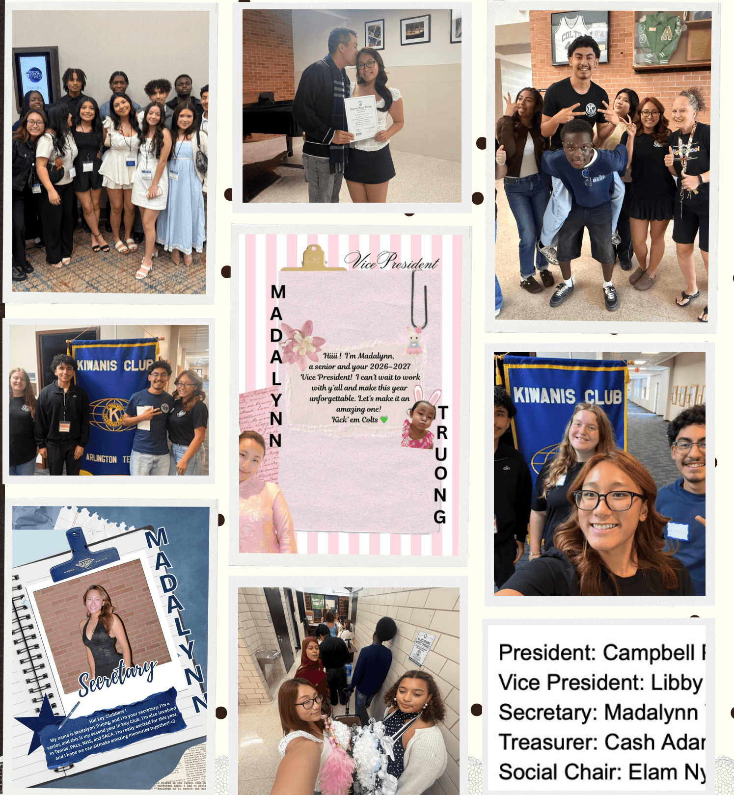 Clubs Leadership Collage
