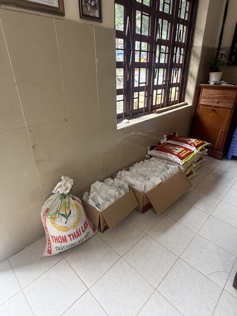Charity Rice & Supplies Preparation